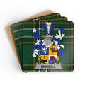 Scottish Tartan McNeill Crest Coasters Set product type