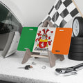 McQuillan Irish Flag Decorative License Plate product