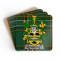 Green McSweeney Family Coat of Arms Square Coasters product