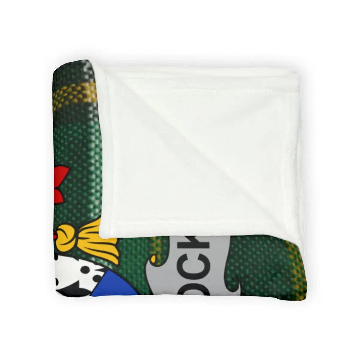 Colorful Cartoon Character Cozy Blanket