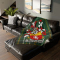 McQuillan Family Crest Throw Blanket Cozy and Stylish