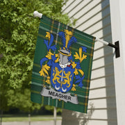 Meagher Irish Family Crest Garden Flag