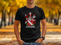 Howard Family Crest Black T-Shirt product type