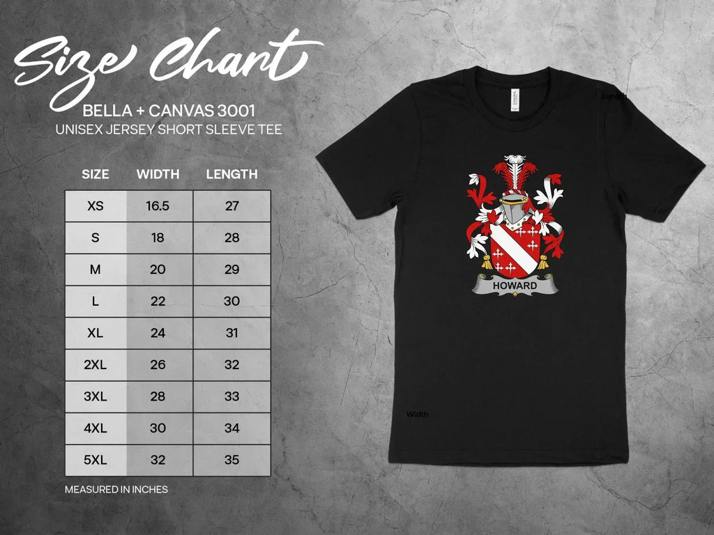 Family Crest Emblem Printed Unisex Short Sleeve Tee product