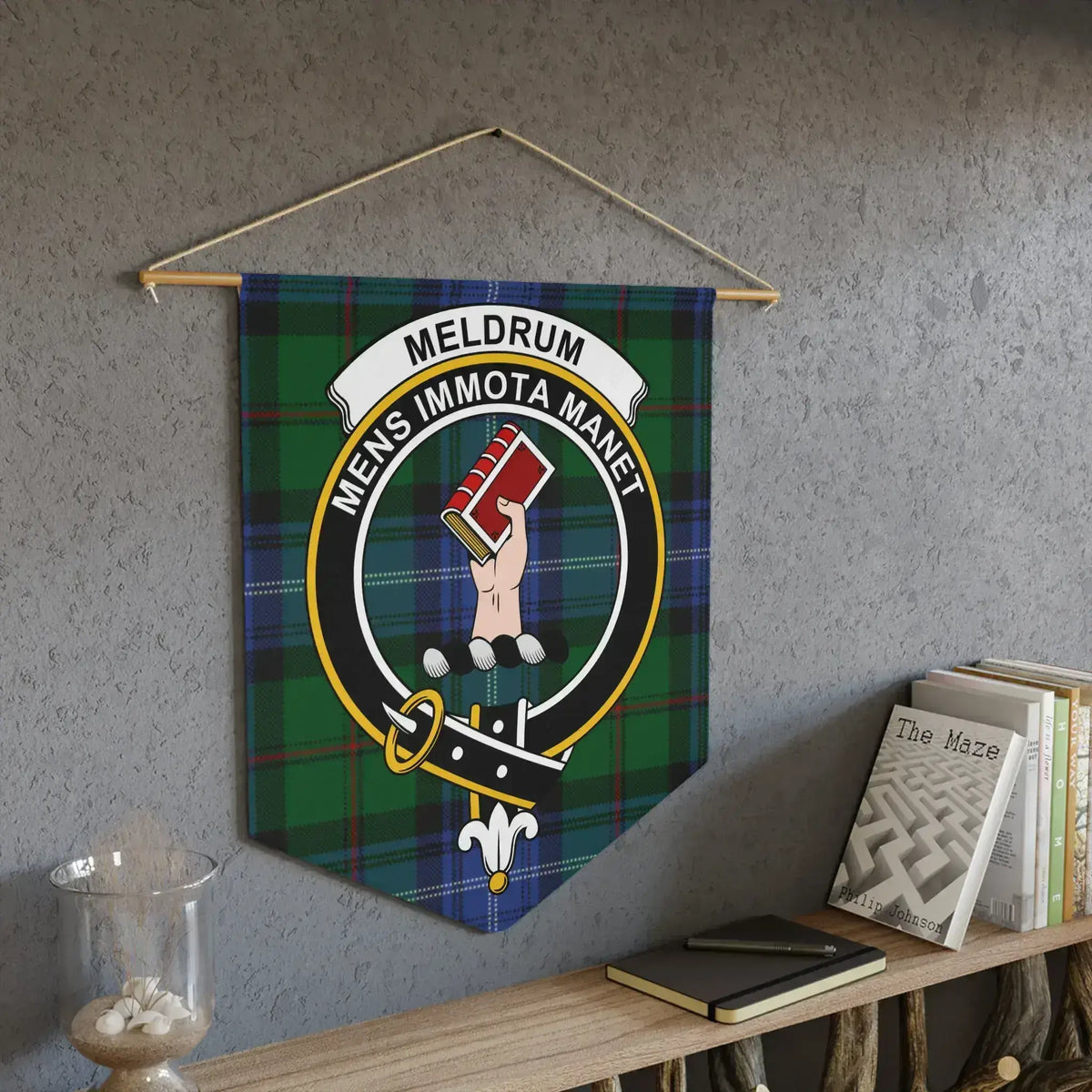 Personalized Meldrum Clan Wall Hanging Decor