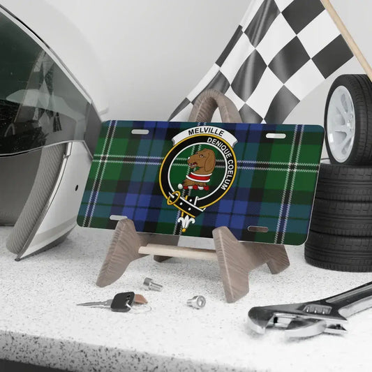 Melville Dress Modern Tartan License Plate product