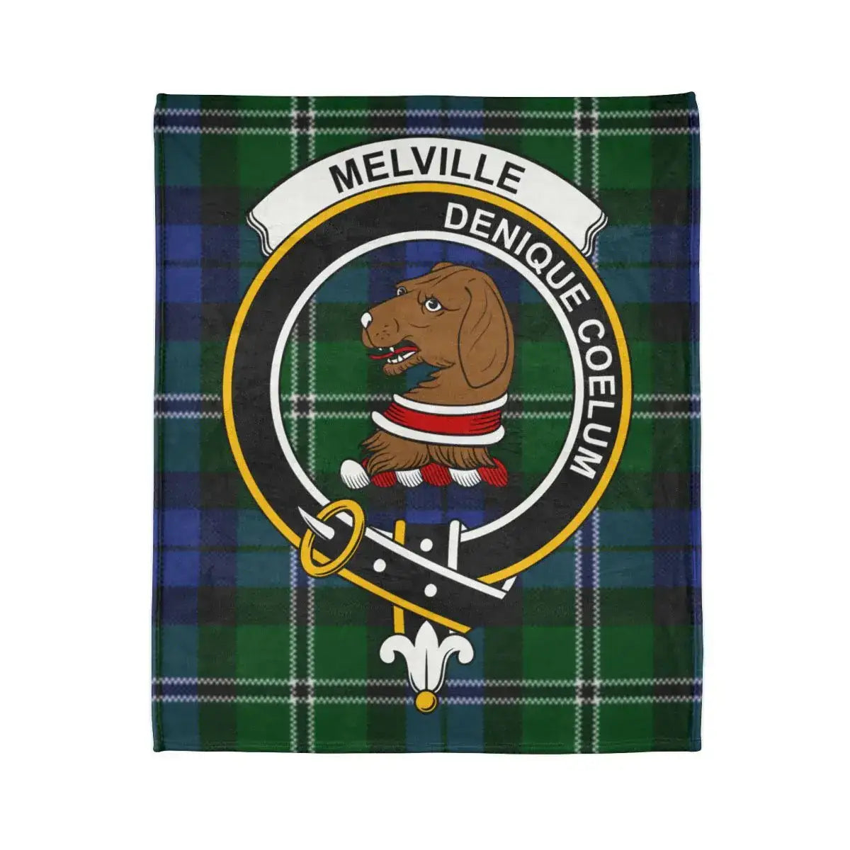 Melville Denique Coelum Scottish Clan Crest product