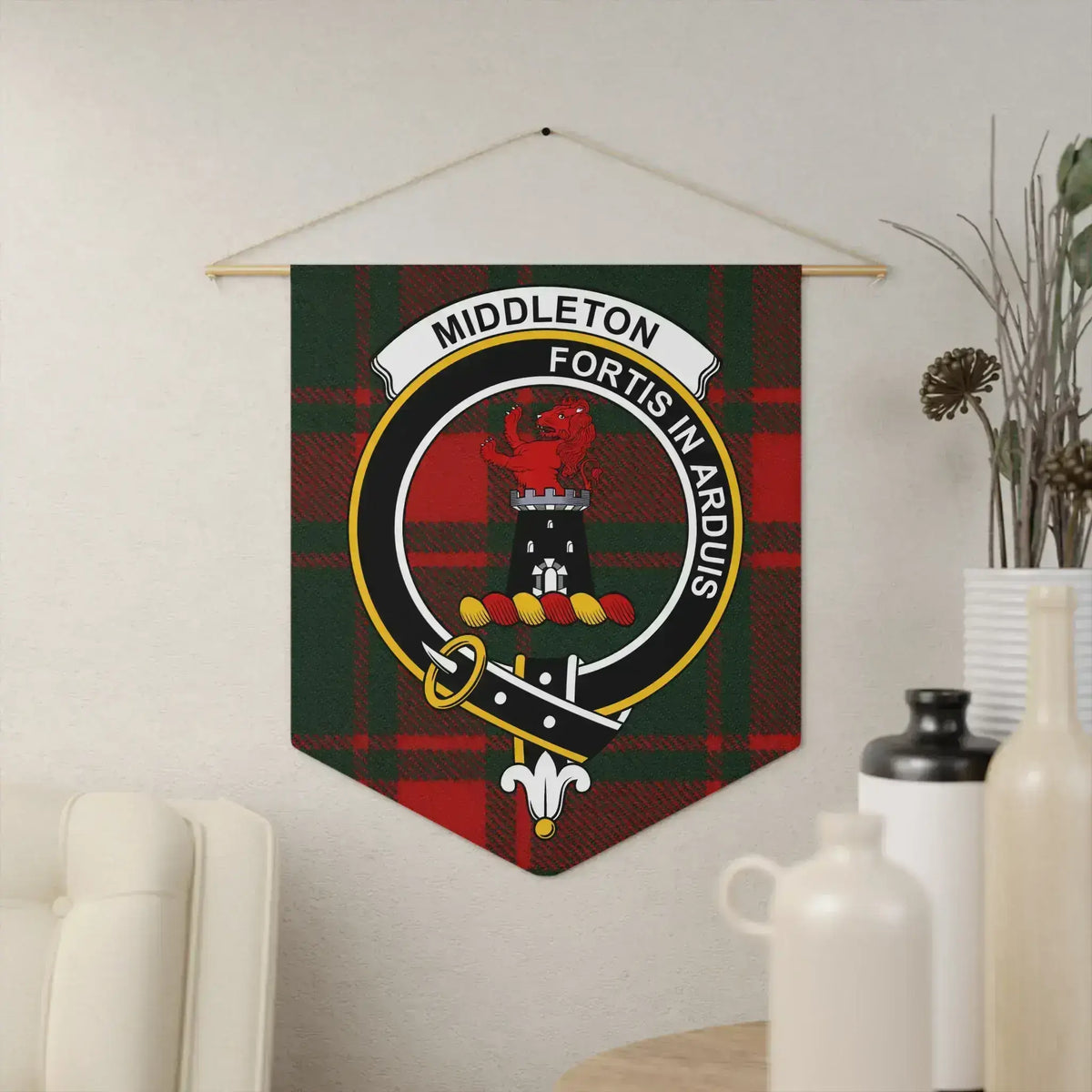 Middleton Fortis In Arduis Banner