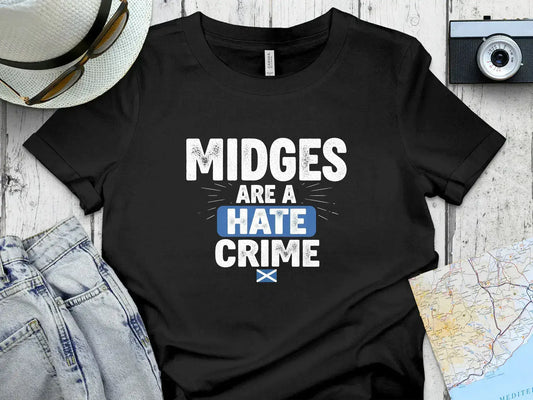 Midges Are a Hate Crime Graphic T-Shirt product type