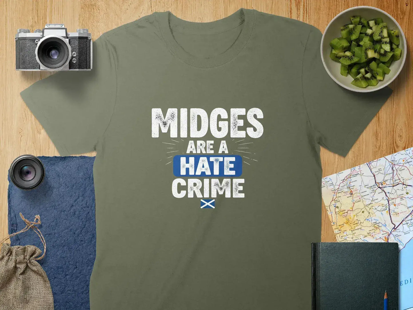 Midges Are A Hate Crime Slogan Shirt product type