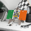 Custom Racing License Plate with Family Crest product