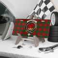 Clan Moncreiffe Sur Esperance red lion tartan novelty license plate — 12x6 inch aluminium with printed clan design