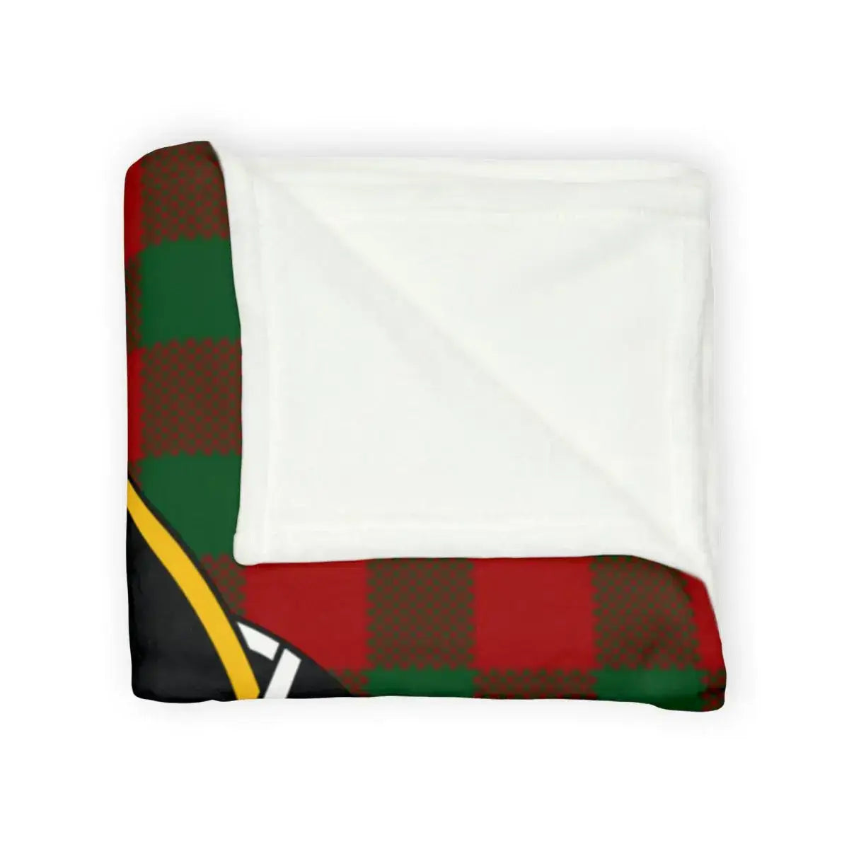 Cozy Red and Green Plaid Checkerboard Blanket