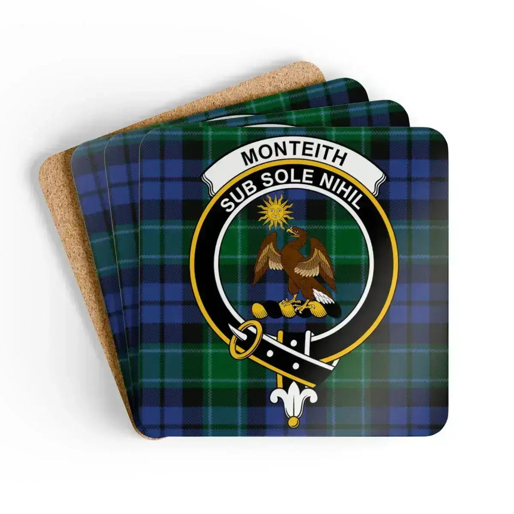 Monteith Sub Sole Nihil Plaid Coasters product