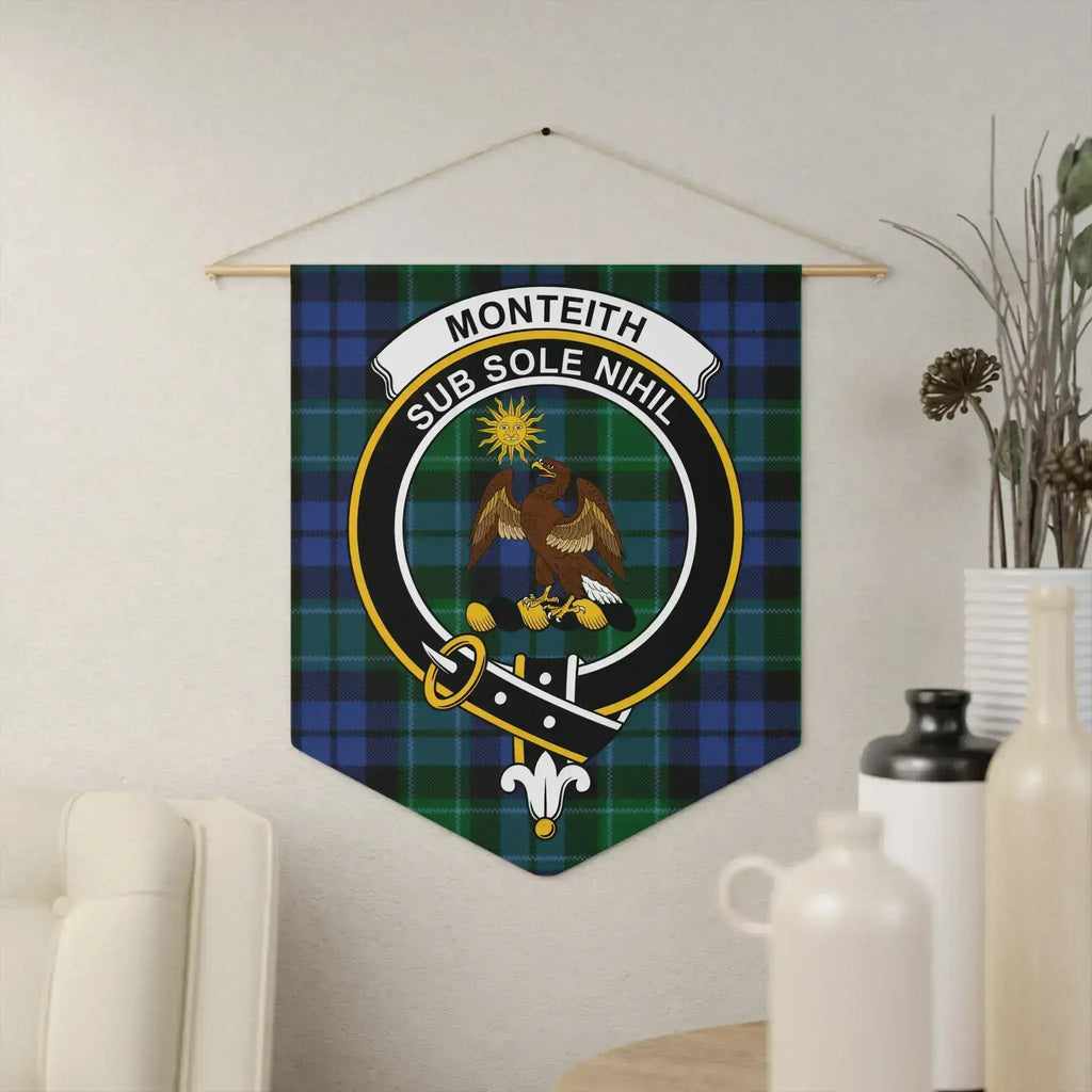 Monteith Sub Sole Nihil Tartan Wall Banner product type