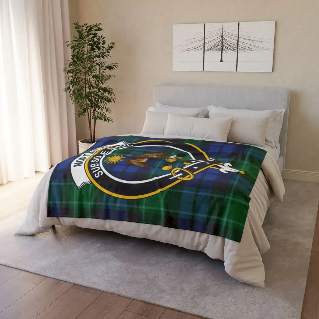 Women's Subsea Engineering Plaid Blanket