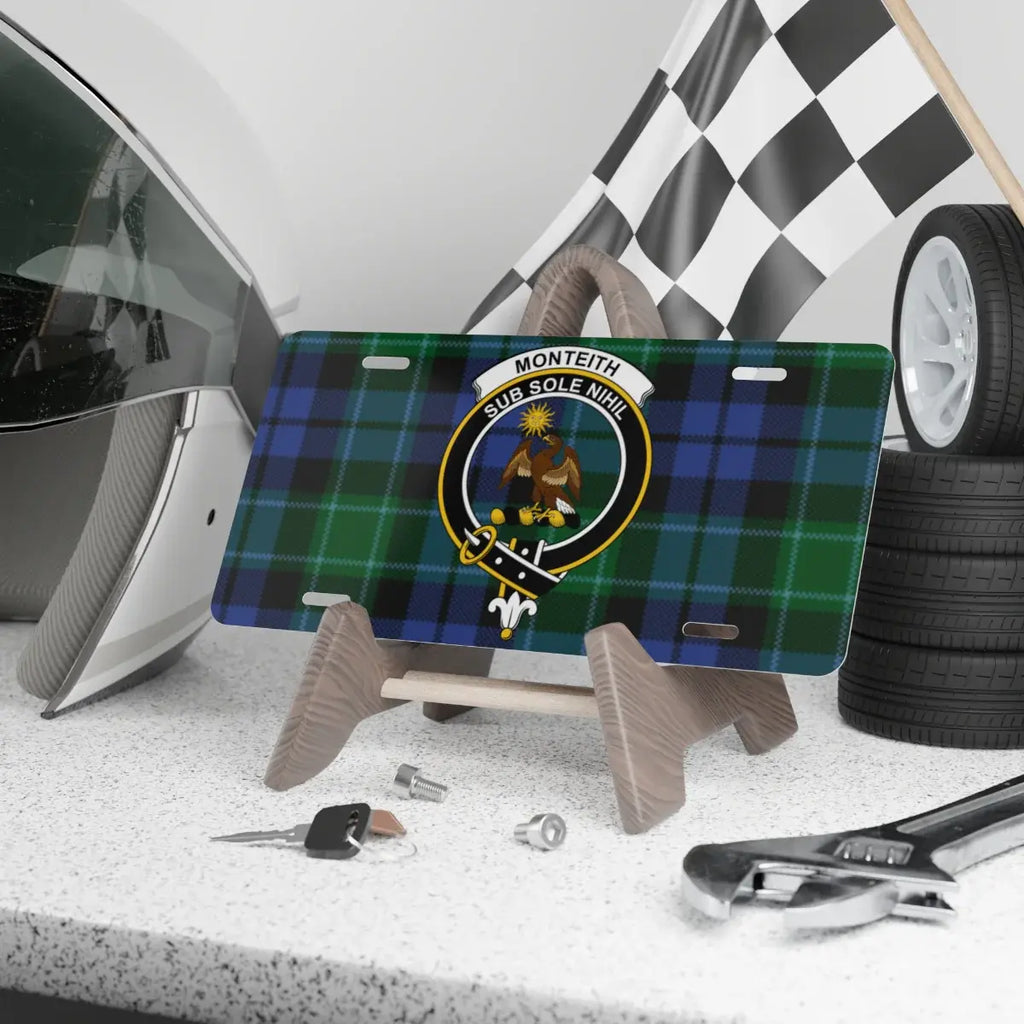 Monteith Sub Sole Nihil Car License Plate product