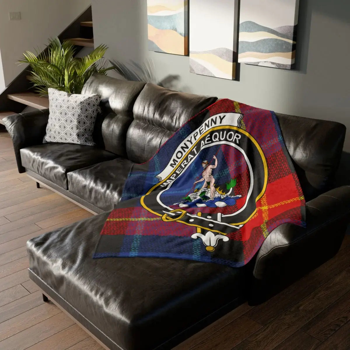 Moneypenny Opera Liquor Motif Blanket Home Decor