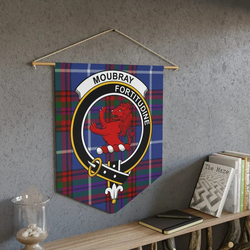 Moubray Fortitudine Wall Banner Scottish Clan product