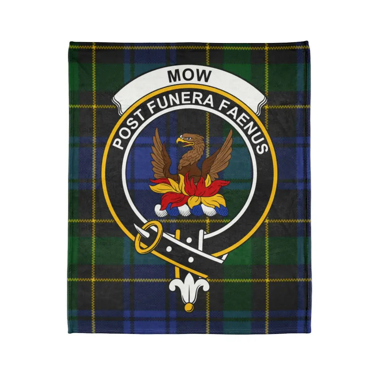 Post Funera Faenus MOW Tartan Design Blanket