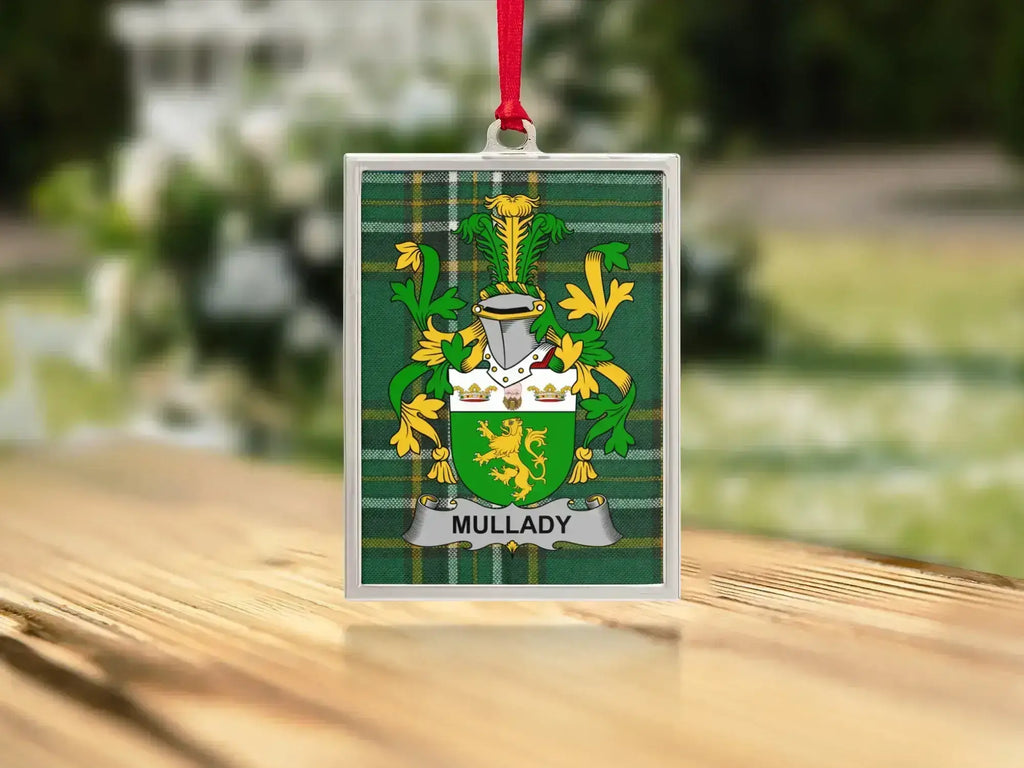 Mullady Family Crest Customizable Ornament product