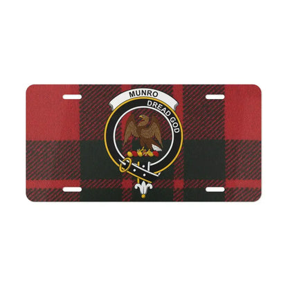 Munro Dread God Eagle Insignia License Plate product