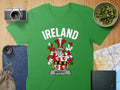 Ireland Murphy Family Crest Graphic T-shirt