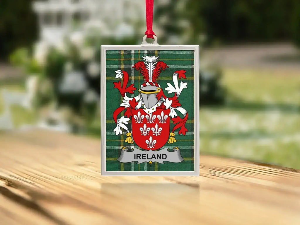 Ireland Family Crest Shield Design product type