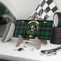 Clan Murray Tout Prest mermaid crest tartan novelty license plate — 12x6 inch aluminium with printed clan design