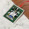 Custom Family Crest Christmas Tree Ornament product type