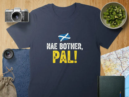 Nae Bother Pal Scottish Flag Graphic T-Shirt product type