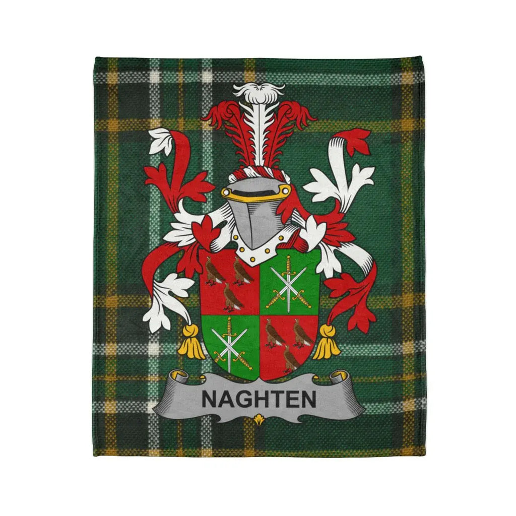 Naghten Family Crest Coat of Arms Tartan product