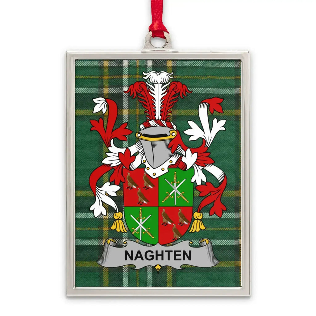 Family Crest Plaid Design Insignia Ornament product