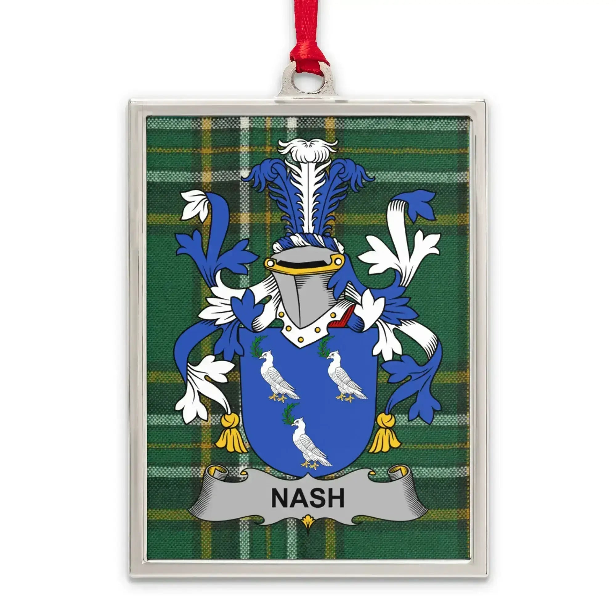 Nash Coat of Arms Family Crest Plaque product type