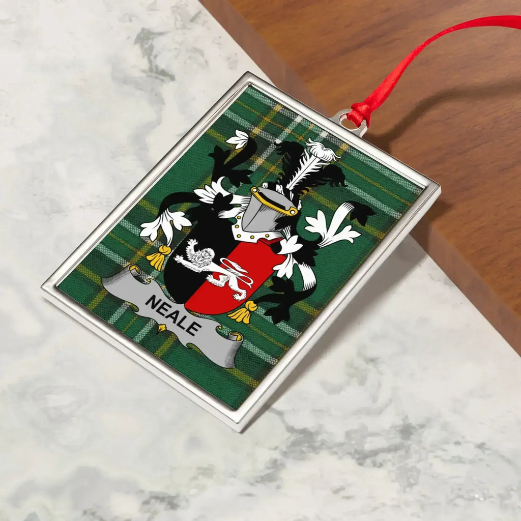 Neale Family Crest Custom Ornament product