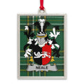 Neale Family Crest Plaid Design Hanging Ornament product
