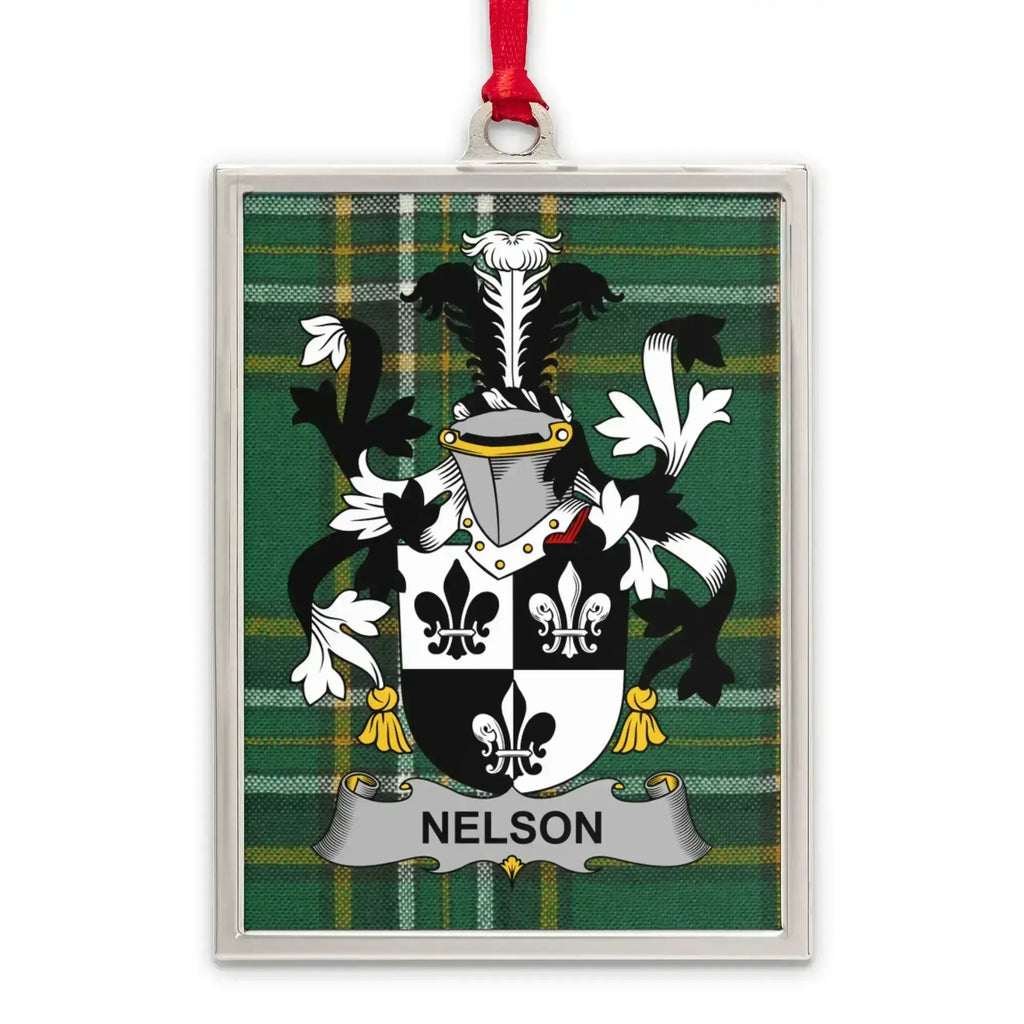 Nelson Shield Heraldic Design Rectangular Ornament product