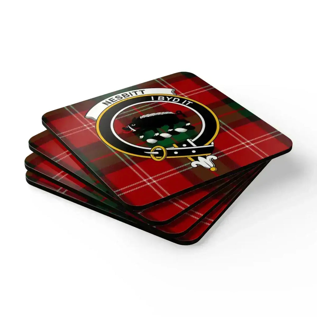 Nesbitt Byd It Clan Tartan Coasters Set Product