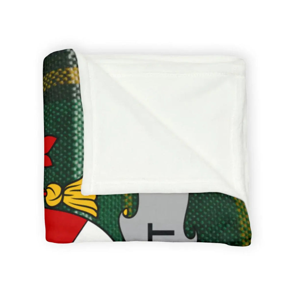 Colorful Printed Design Cozy Soft Blanket