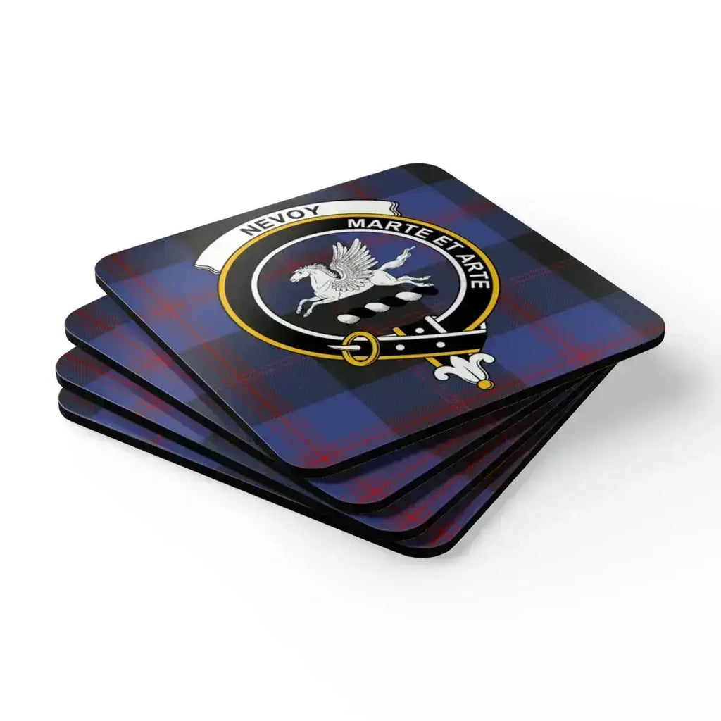 Nevoy Marte Et Arte Plaid Pattern Coasters product type