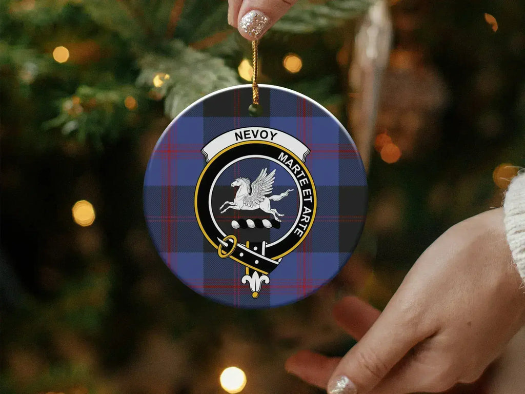 Nevoy Marte Et Arte Crest Christmas Ornament