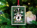 Traditional Family Crest Greenery Ornament product