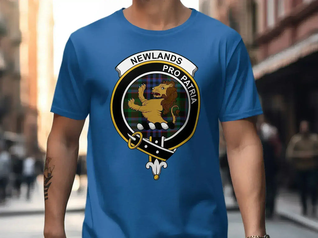 Newlands Pro Patria Lion Graphic Blue T-Shirt