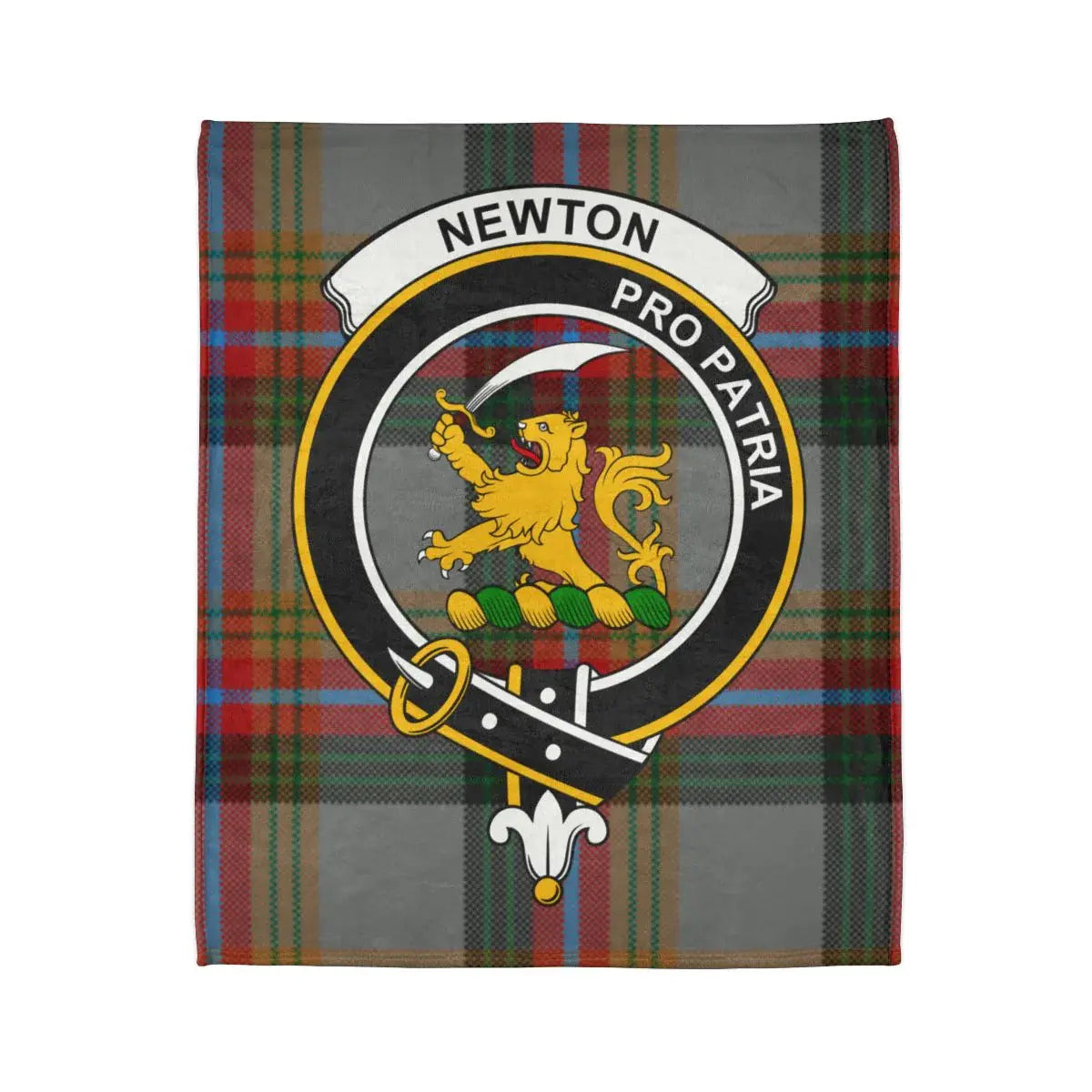 Clans of Scotland Newton Pro Patria Tartan Blanket