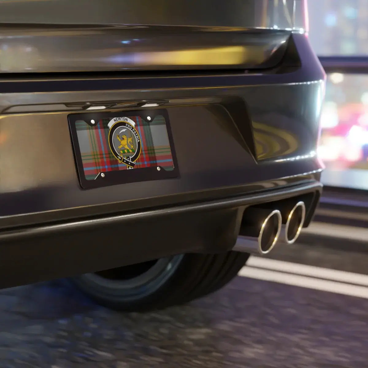 Custom Car License Plate with Unique Design product