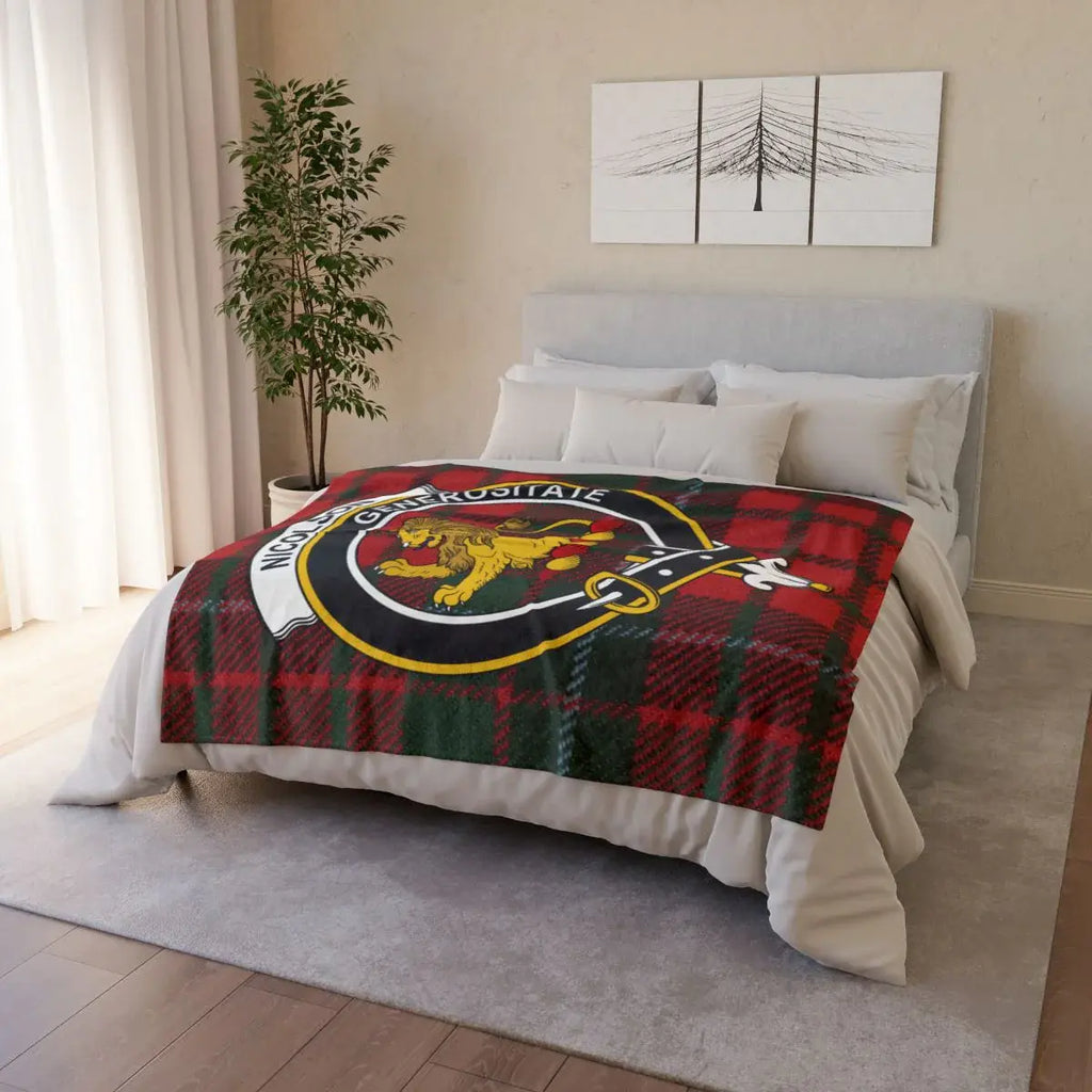 Highland Clan McKintosh Tartan Blanket