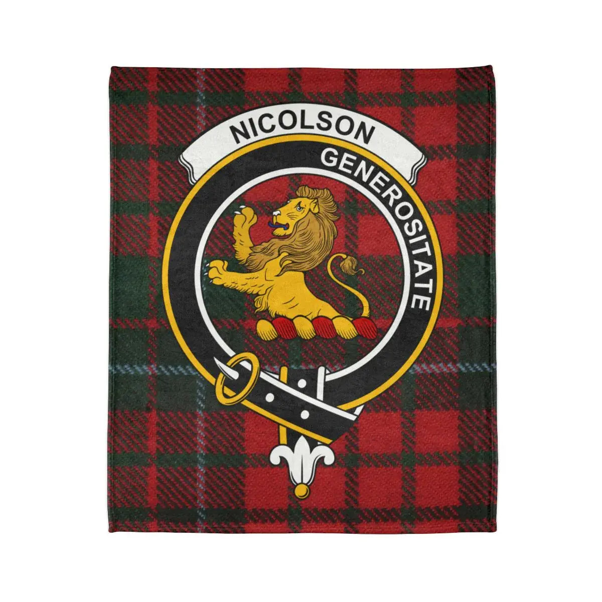 Nicolson Generositate Plaid Blanket for Home Decor