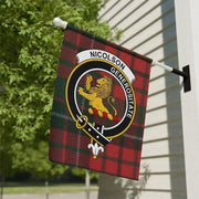 Nicolson Clan Scottish Tartan Garden Flag