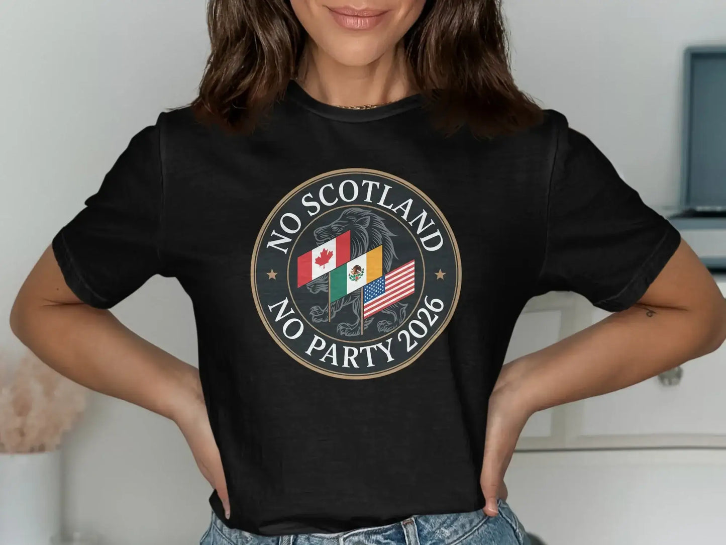 No Scotland No Party 2026 T-Shirt for Global Celebration
