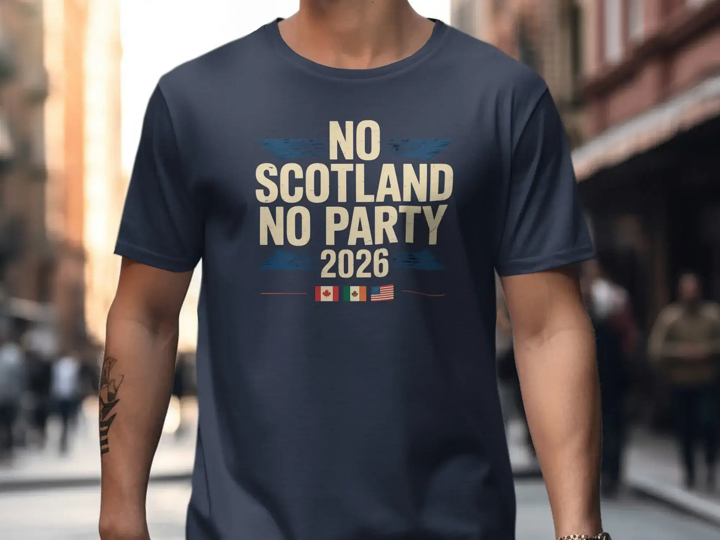 No Scotland No Party 2026 T-shirt